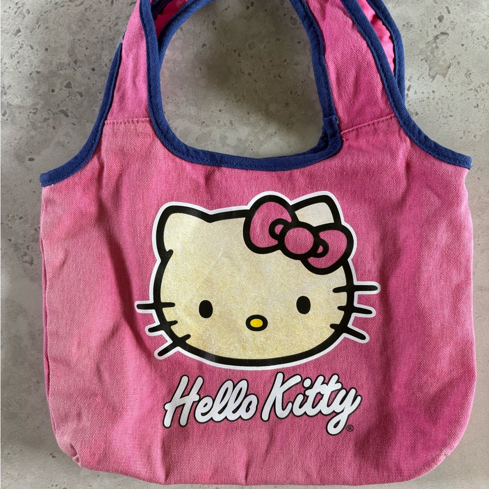 Hello Kitty Pink and Blue Tote Bag